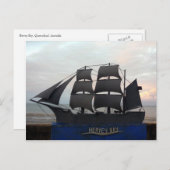 Carte Postale bateau hervey bay (Devant / Derrière)