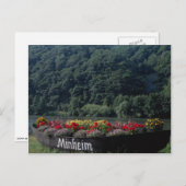 Carte Postale Bateau inutilisé utilisé utilisé comme lit de fleu (Devant / Derrière)