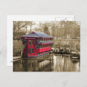 Carte Postale Bateau japonais (Devant / Derrière)