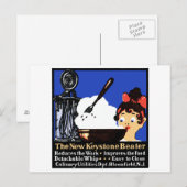 Carte Postale Bateau Keystone 1900 (Devant / Derrière)