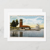 Carte Postale Bateau Landing et Miller Tower (Devant / Derrière)