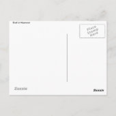 Carte Postale Bateau long (Dos)