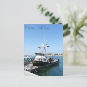 Carte postale Bateau Marina Del Rey ! (Debout devant)