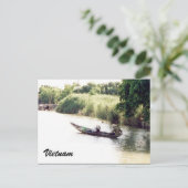 Carte Postale bateau mekong (Debout devant)