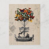 Carte Postale Bateau papillon 2 (Devant)