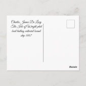 Carte Postale Bateau pilote de l'île de Wright 1887 (Dos)