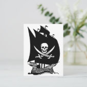 Carte Postale Bateau pirate (Debout devant)