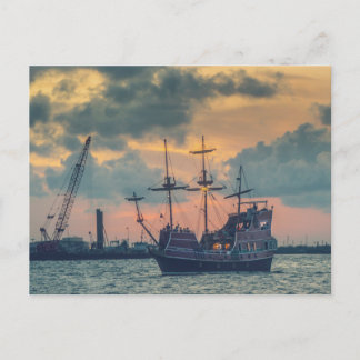 Carte Postale Bateau pirate Port Aransas