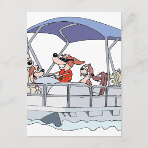 Carte Postale Bateau Pontoon
