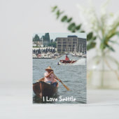 Carte Postale Bateau sur Lake Union (Debout devant)