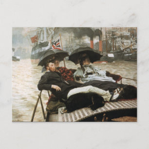 Carte Postale Bateau sur le port