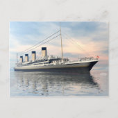 Carte Postale Bateau Titanic - rendu 3D (Devant)