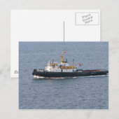 Carte Postale Bateau turc à Istanbul (Devant / Derrière)