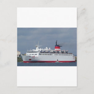 Carte Postale Bateau Wisteria.