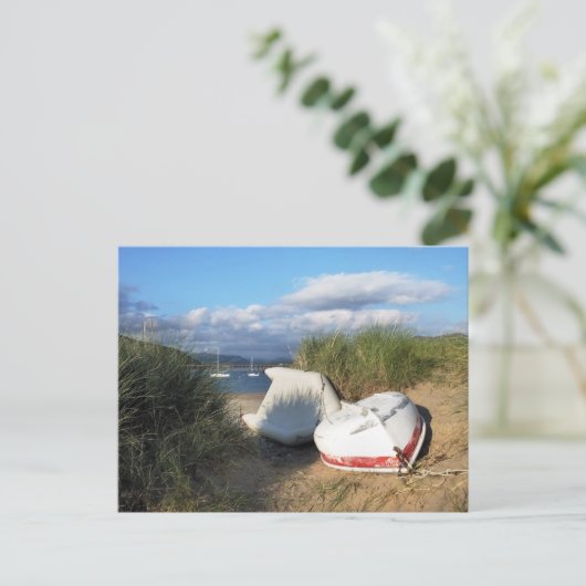 CARTE POSTALE BATEAUX (Debout devant)