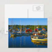 Carte Postale Bateaux (Devant / Derrière)