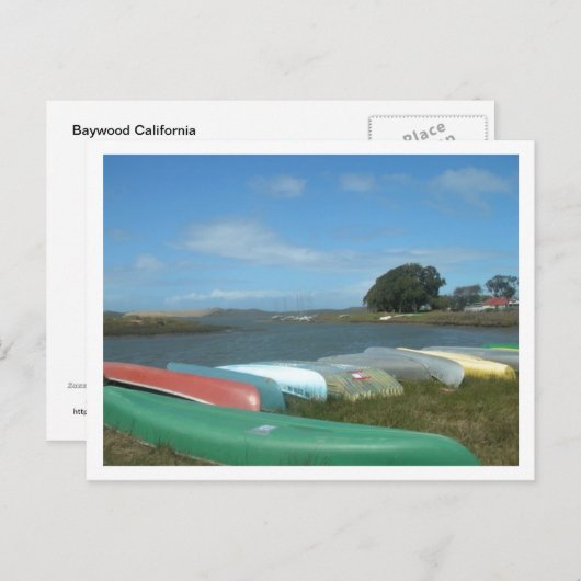 Carte Postale Bateaux (Devant / Derrière)