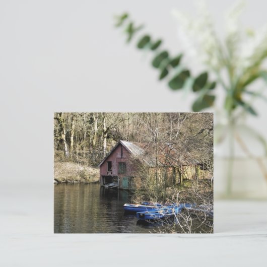 CARTE POSTALE BATEAUX (Debout devant)