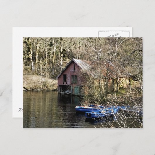 CARTE POSTALE BATEAUX (Devant / Derrière)