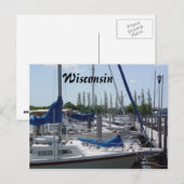 Carte Postale Bateaux (Devant / Derrière)