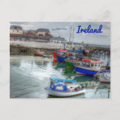 Carte Postale Bateaux à Cobh Cork Irlande (Devant)
