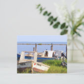 Carte Postale Bateaux à crabes (Debout devant)