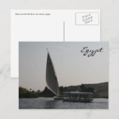 Carte Postale bateaux à nids (Devant / Derrière)