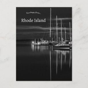 Carte Postale Bateaux à North Kingstown Rhode Island