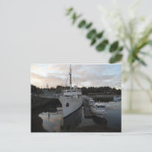 Carte Postale Bateaux à quai (Debout devant)