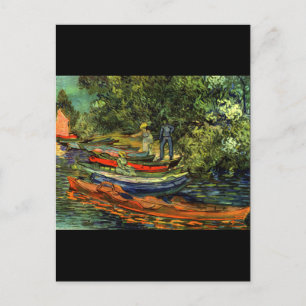 Carte Postale Bateaux à rames Vincent Van Gogh