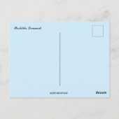 Carte Postale Bateaux à Roskilde Danemark (Dos)