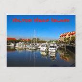 Carte Postale Bateaux à Shelter Cove Marina Hilton Head Island S (Devant)