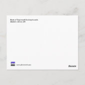 Carte Postale Bateaux à Teignmouth Devon UK (Dos)