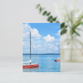 Carte Postale Bateaux à voile (Debout devant)