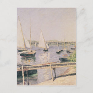 Carte Postale Bateaux à voile à Argenteuil, vers 1888