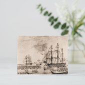 Carte Postale Bateaux américains du 19ème siècle (Debout devant)