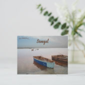 Carte Postale Bateaux au Sénégal (Debout devant)