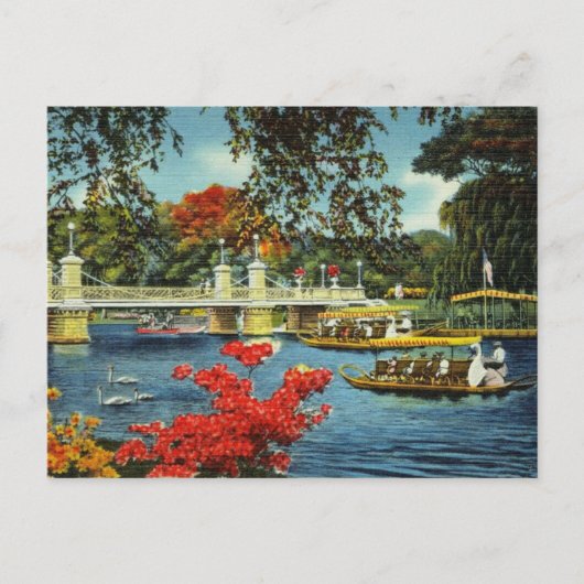 Carte Postale Bateaux Boston Swan (Devant)