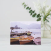 Carte Postale Bateaux dans Lake District Nord Angleterre (Debout devant)