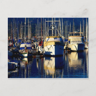 Carte Postale Bateaux dans le port