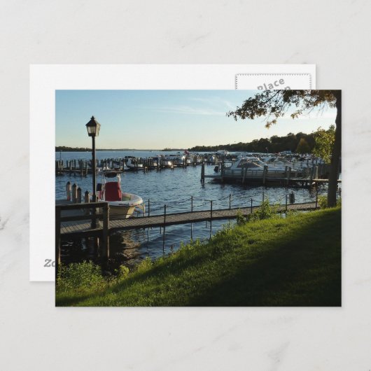 Carte Postale Bateaux dans Wayzata (Devant / Derrière)