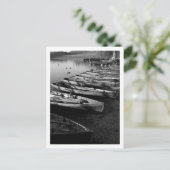 Carte Postale Bateaux d'aviron en bois - Derwentwater, Lake Dist (Debout devant)