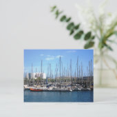 Carte Postale Bateaux de Barcelone (Debout devant)
