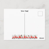 Carte Postale Bateaux de la Flottille de la Liberté Mondiale à G (Dos)