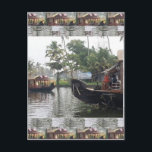 Carte Postale BATEAUX DE LA RIVIÈRE KERALA India<br><div class="desc">Orientation: Carte postaleQue vous envoyiez un bonjour de charme, un remerciement sincère ou un faire-part spécial, les cartes postales personnalisées de Zazzle sont le moyen idéal pour rester en contact. Ajoutez votre photo préférée ou choisissez un design personnalisable pour faire plaisir à l'un de vos proche avec un petit mot....</div>