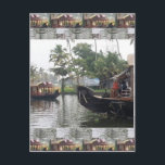 Carte Postale BATEAUX DE LA RIVIÈRE KERALA India<br><div class="desc">Orientation: Carte postaleQue vous envoyiez un bonjour de charme, un remerciement sincère ou un faire-part spécial, les cartes postales personnalisées de Zazzle sont le moyen idéal pour rester en contact. Ajoutez votre photo préférée ou choisissez un design personnalisable pour faire plaisir à l'un de vos proche avec un petit mot....</div>