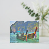 Carte Postale Bateaux de Maya Bay (Debout devant)
