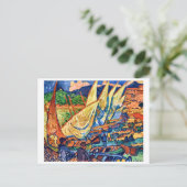 Carte Postale Bateaux de pêche, Collioure | Andre Derain | (Debout devant)