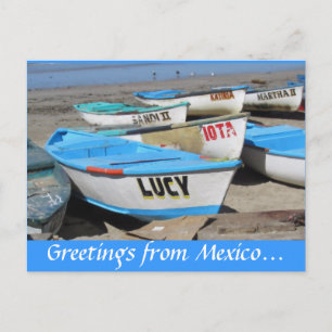 Carte Postale Bateaux de pêche Mazatlan
