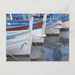 Carte Postale Bateaux de pêche provençaux typiques peints en 2